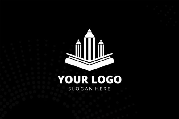 Defining Educational Identity: The Strategic Value of the Flat Pens Over the Book Logo Template