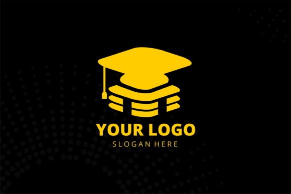 Isolated Abstract Education Logogram: Integrating Vector Assets into Professional Workflows
