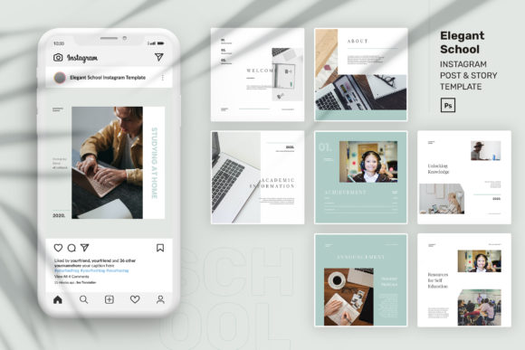 School Instagram Ads PSD Template: A Practical Guide to Streamlined Educational Marketing