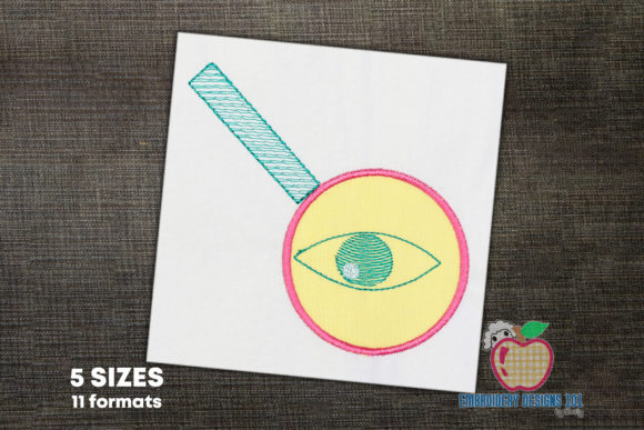 The Glass of the Research with Eye Design